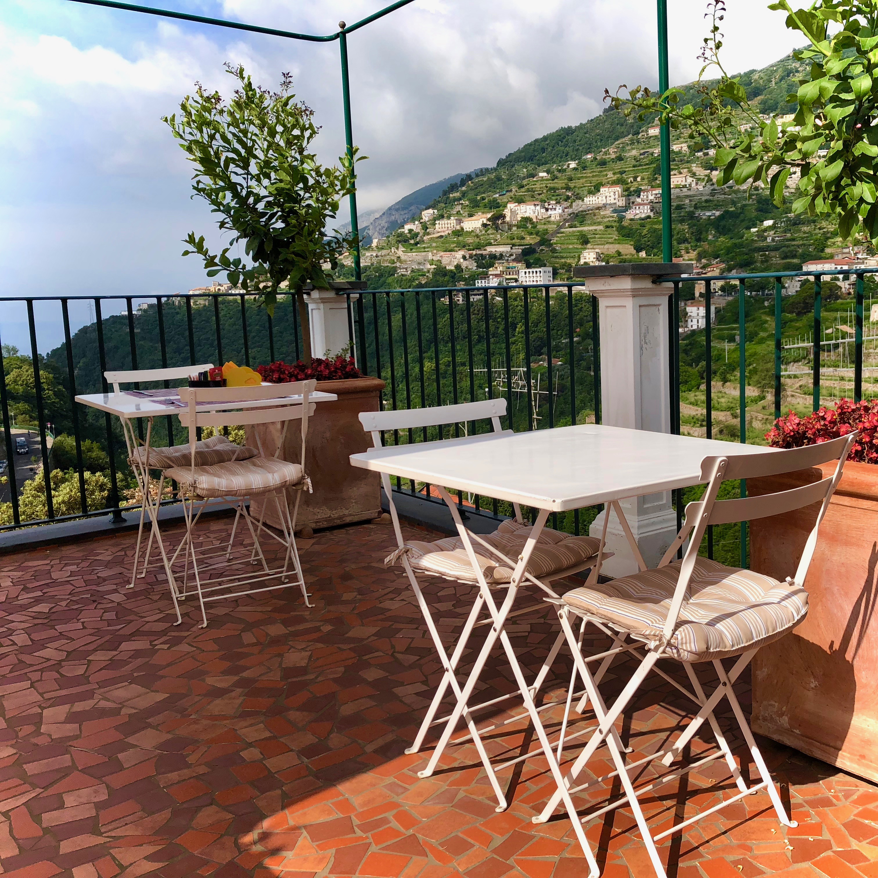 Amalfiküste Roadtrip Amalfi Ravello La Moresca Frühstück