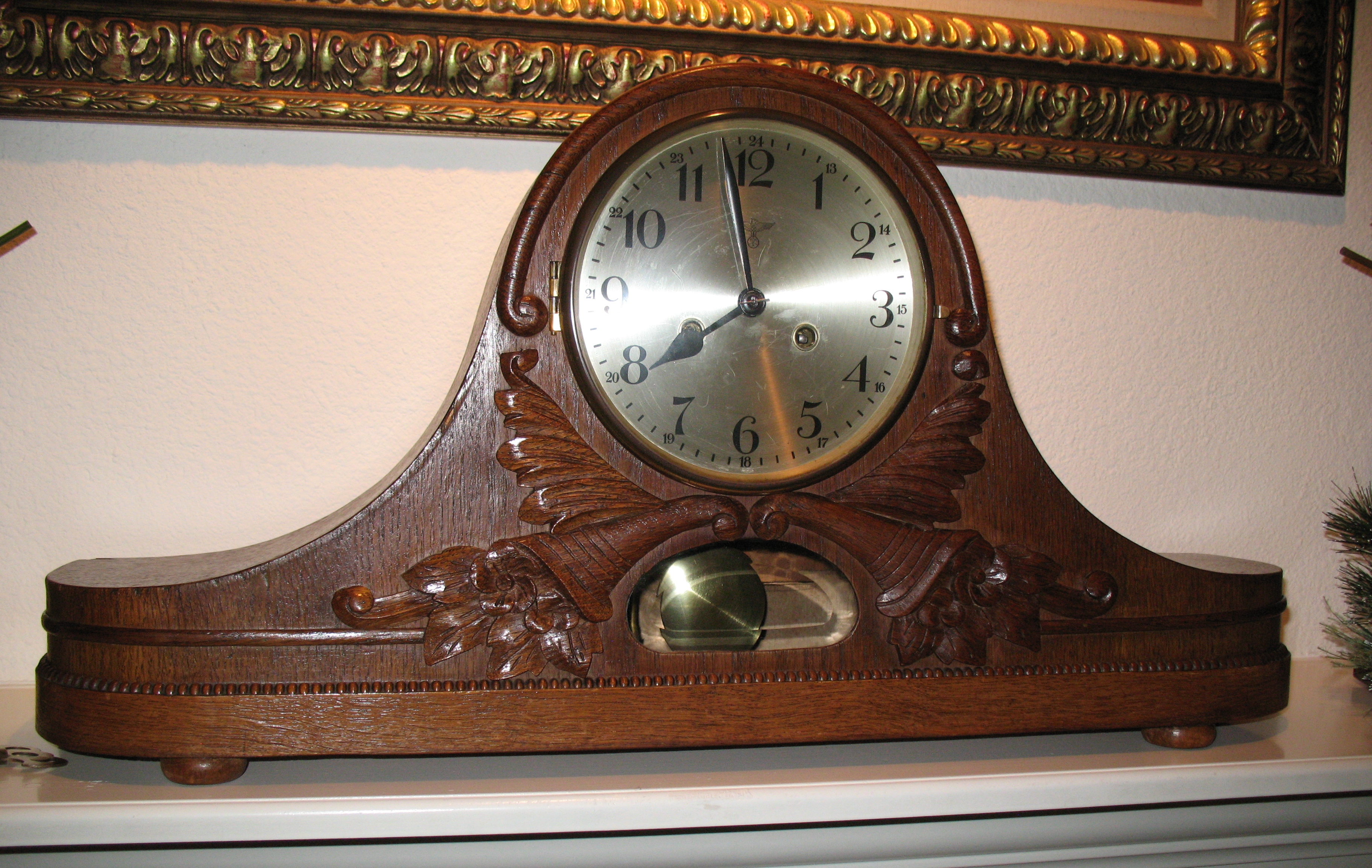 German FMS Mantel Clock. c.1900 Due Time Clock Blog