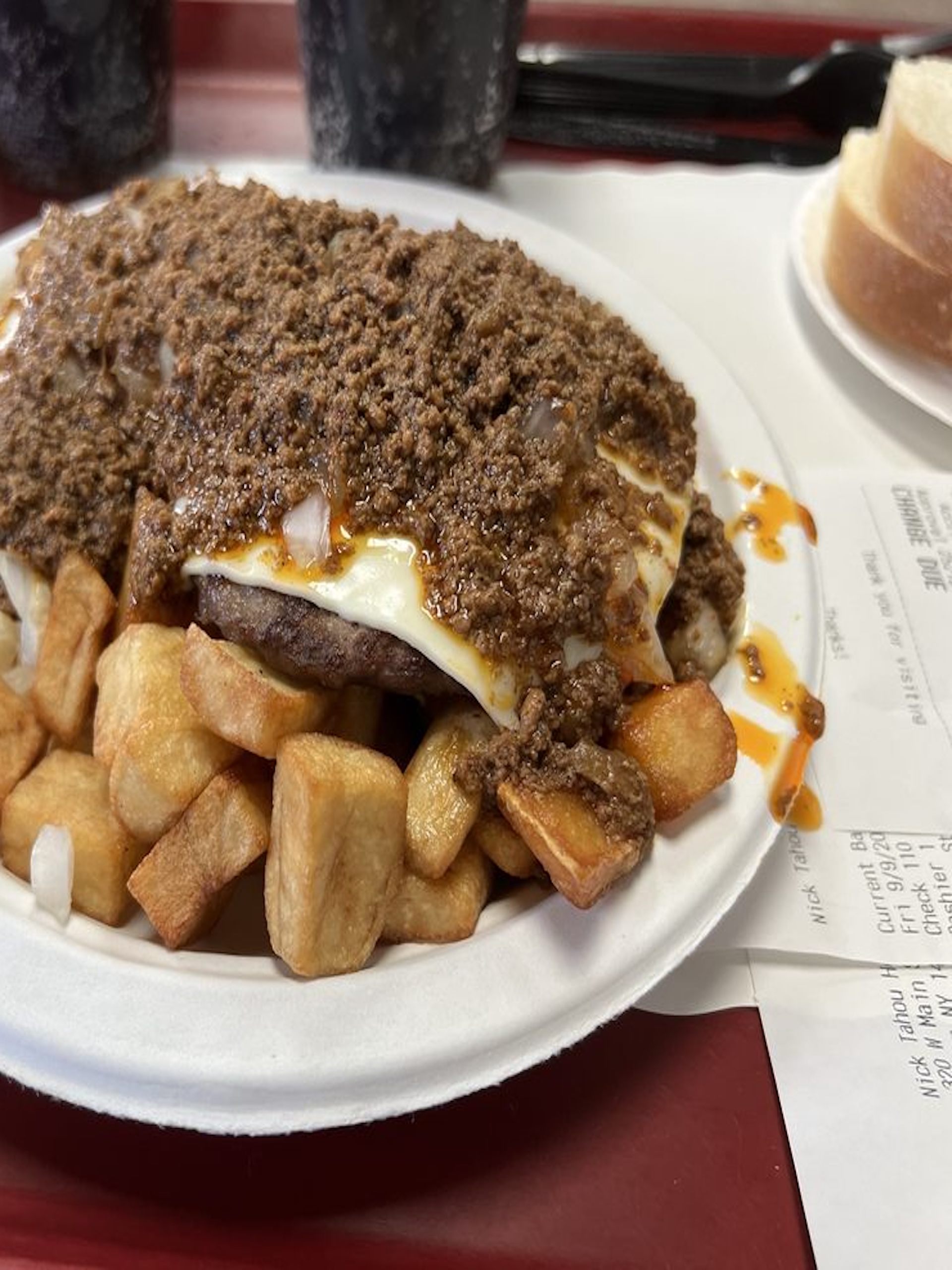 Nick Tahoe's Garbage Plate Duffel Bag Spouse Travels