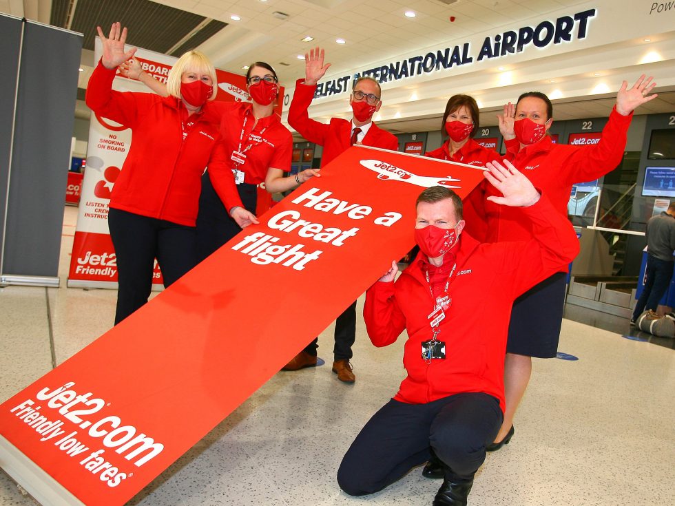 and Jet2holidays take to the skies again from Belfast