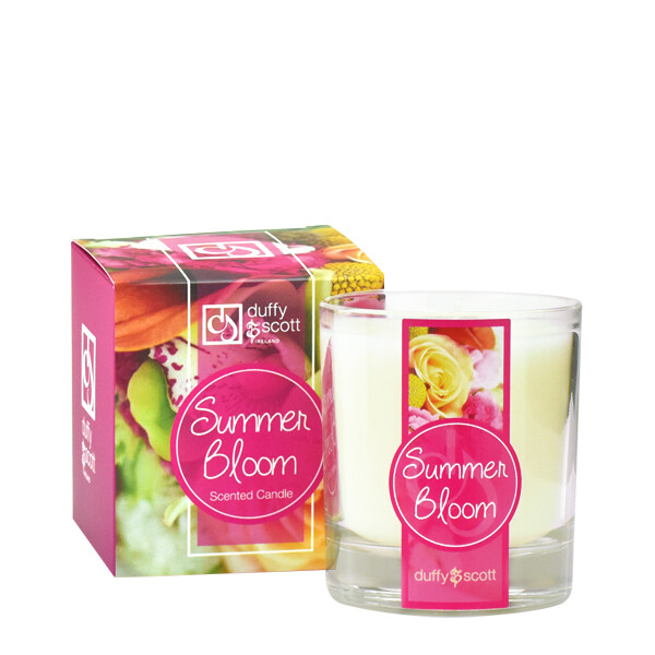 Summer Bloom Scented Candle Duffy & Scott Candlemakers Ireland
