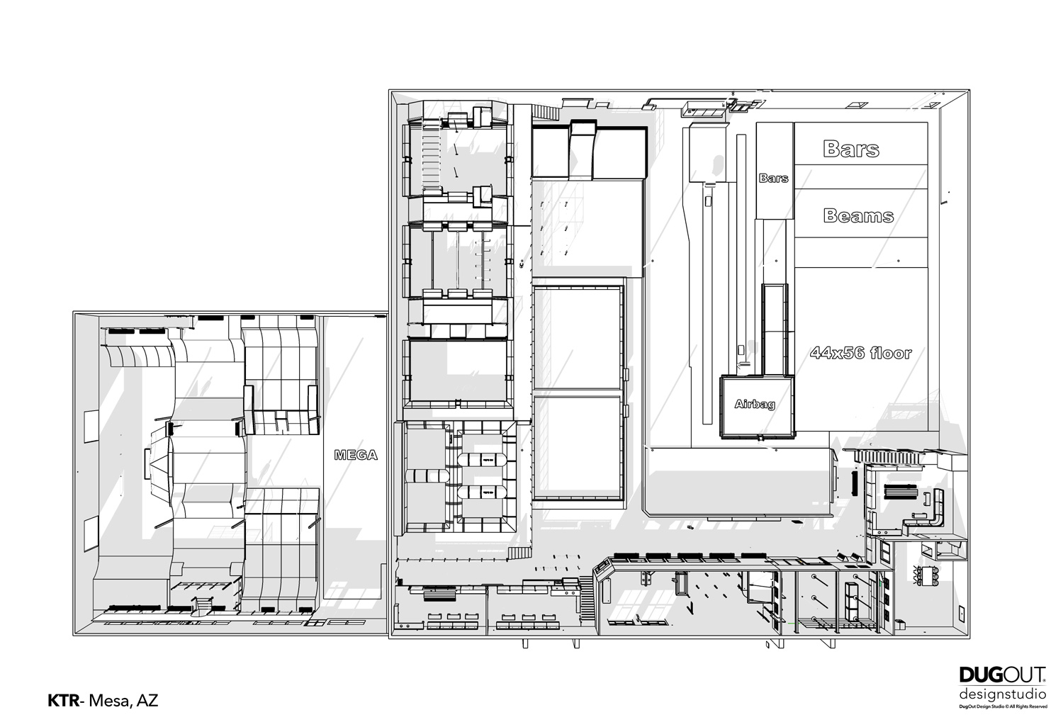 KTR Indoor Action Sports Playground Franchise Skatepark and Action Sports Facility Design