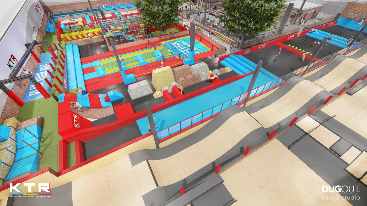 KTR Indoor Action Sports Playground Location 4 Salt Lake City 3D