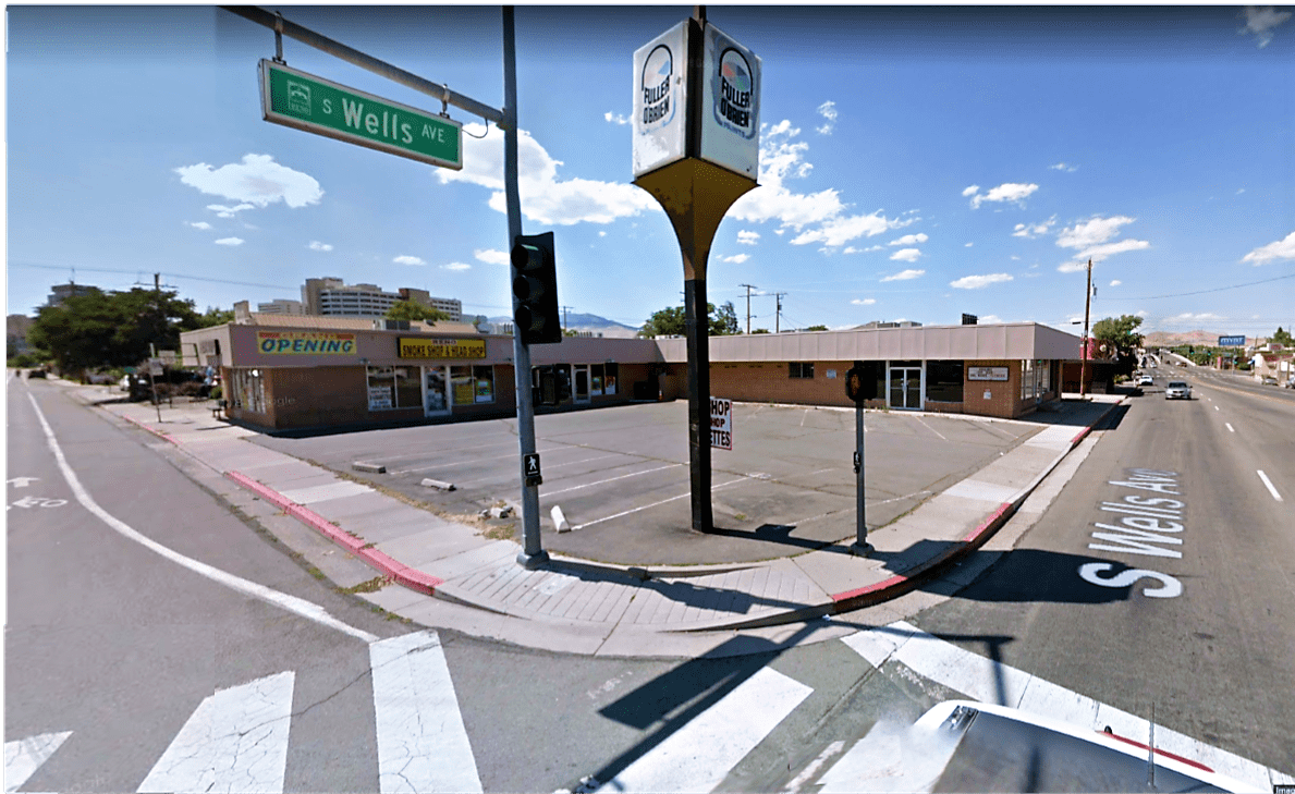 Northwest Corner of S. Wells Ave and Mill St Duhs Commercial