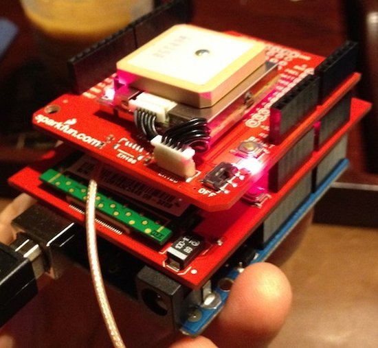 RealTime Arduino GPS Tracker with iPhone app Use Arduino for Projects