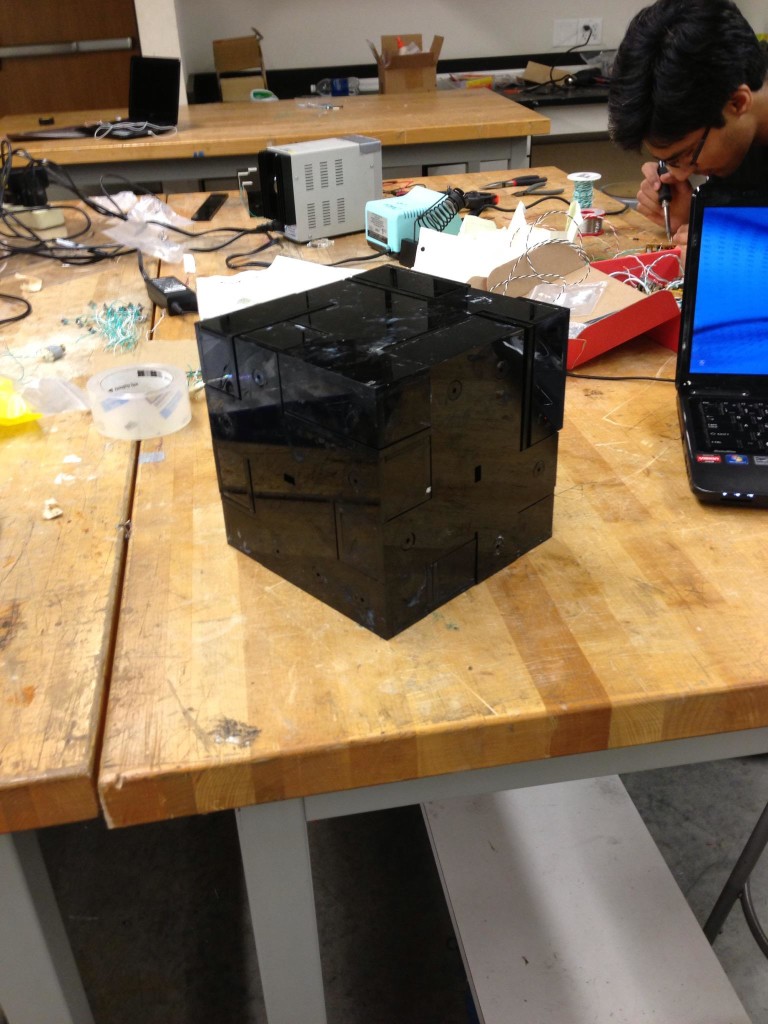 THE CUBE A 3D Vibration Jigsaw Puzzle duino