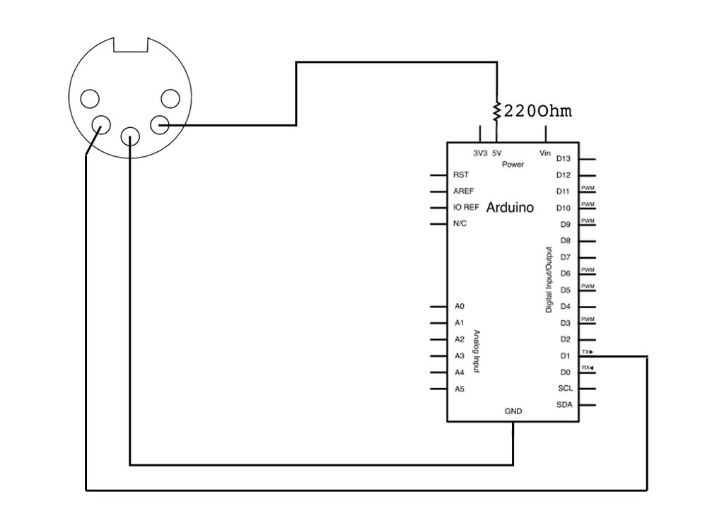 Send and Receive MIDI with Arduino Use Arduino for Projects