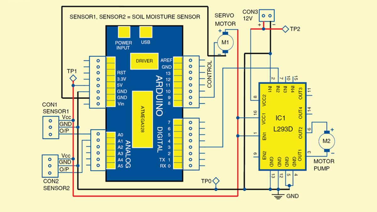 Arduino automatic watering system