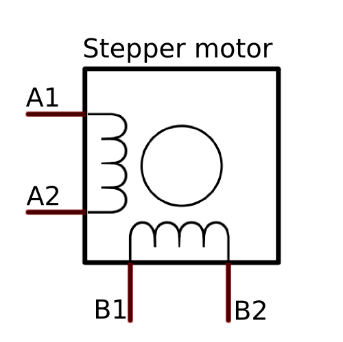 4 Wire Bipolar Stepper Motor Driver Circuit - Wiring Diagram