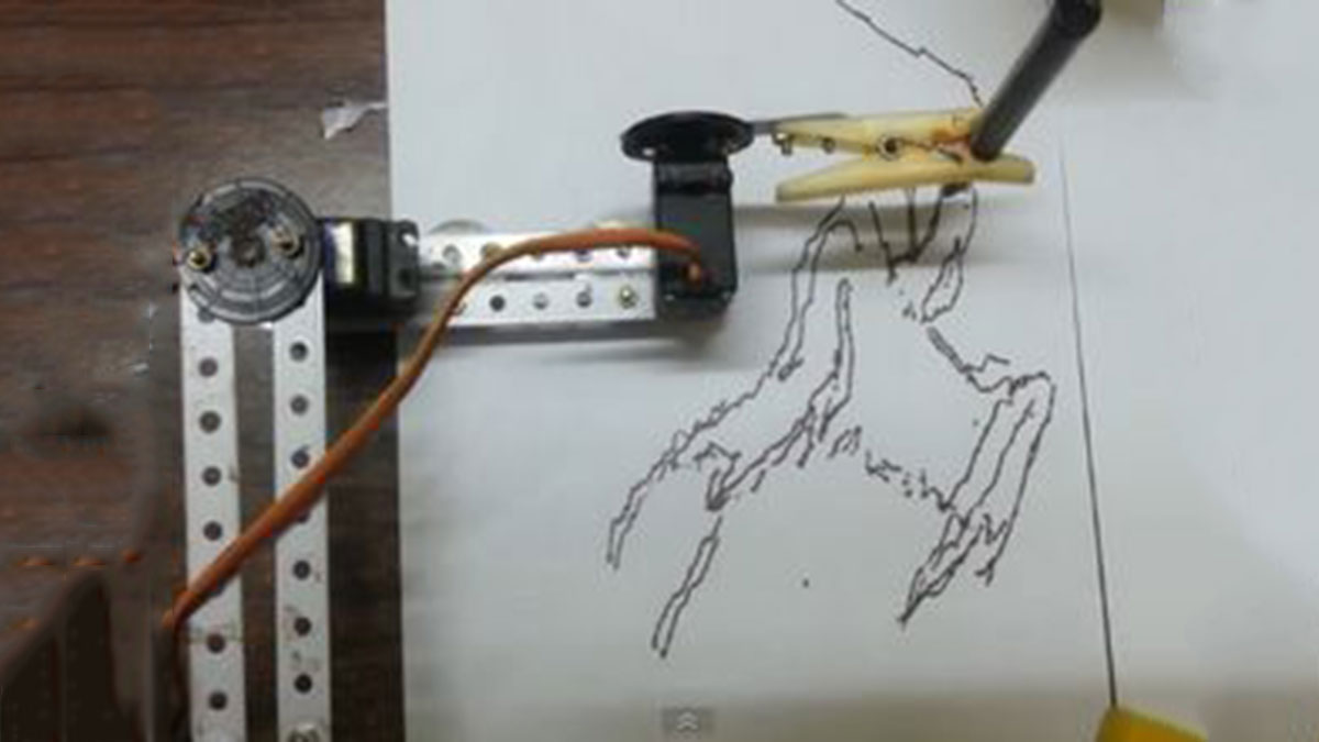 DRAWING ROBOT MATLAB ARDUINO UNO PROJECT