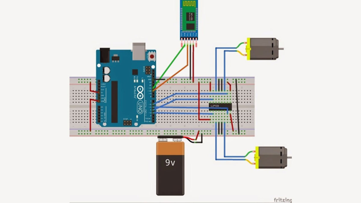 App Inventor Joystick Telegraph