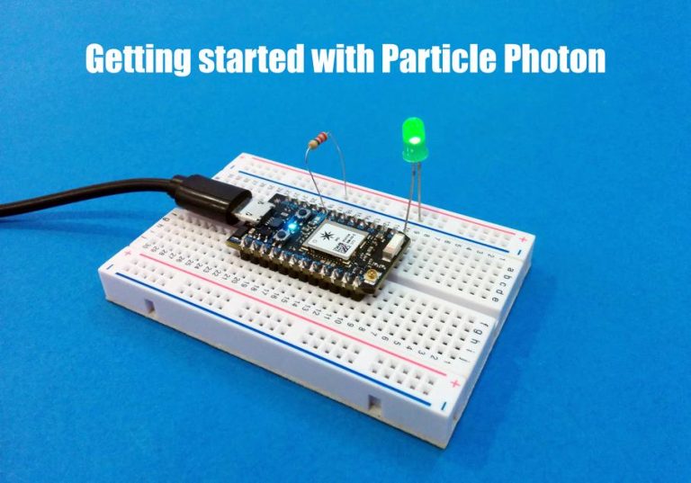 Getting Started With the Particle Photon Controlled LEDs)