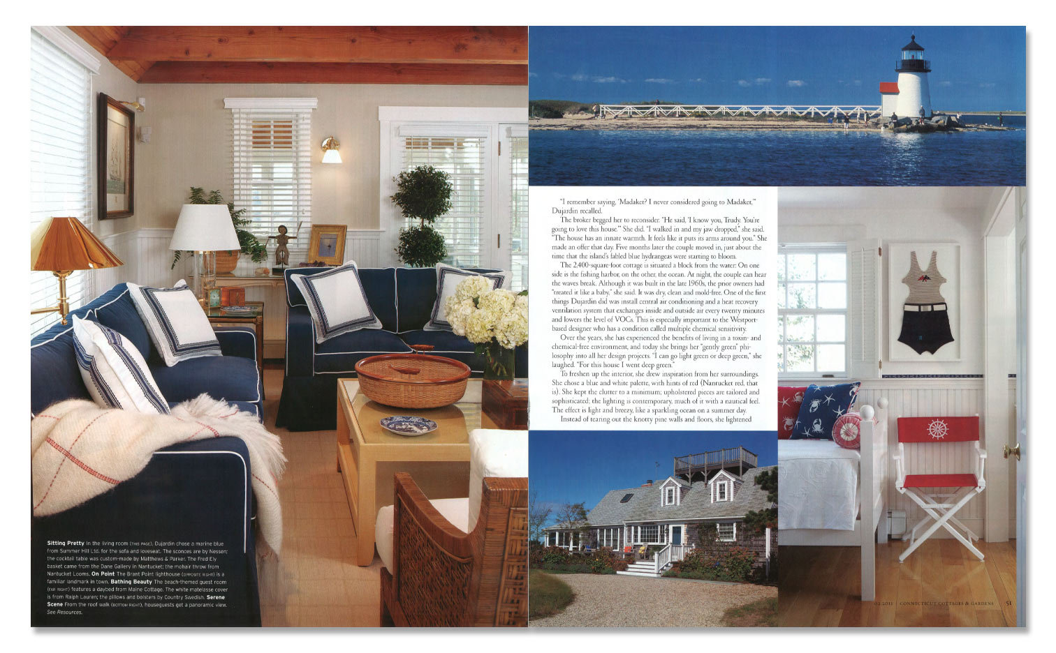 CT Cottages & Gardens Nantucket Style! Holistic House