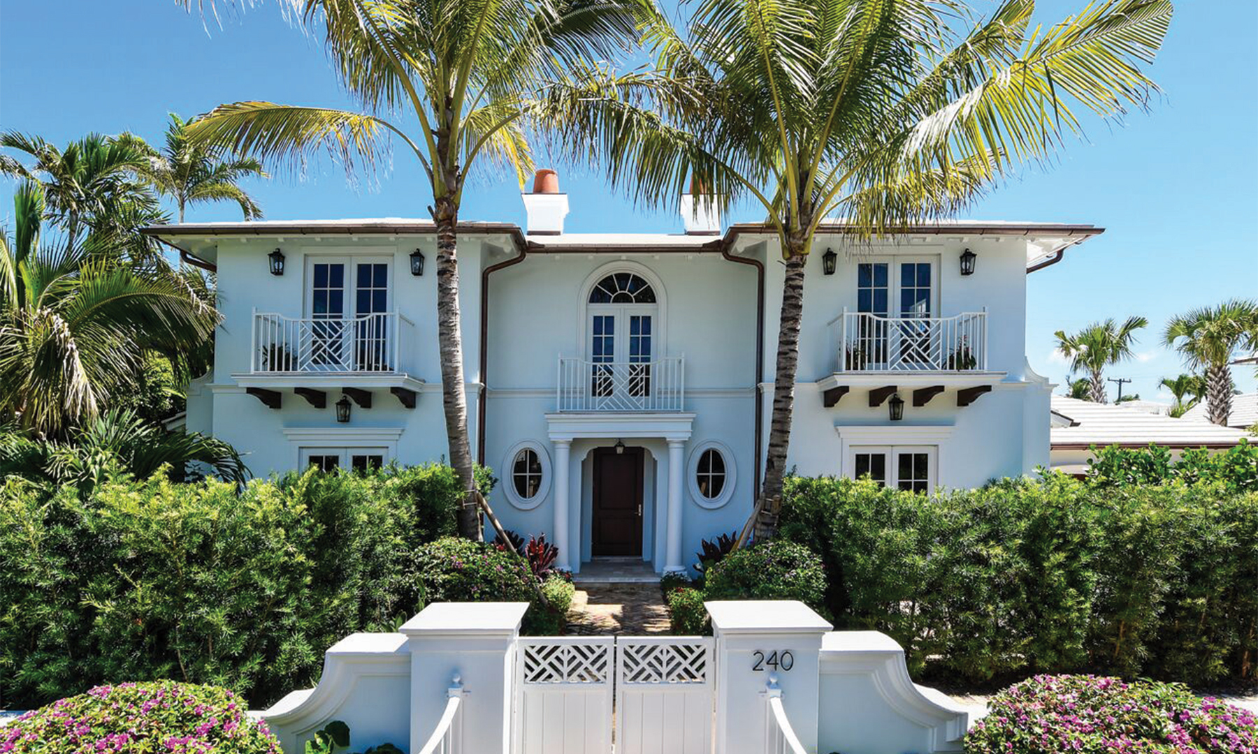 Sciame Homes' Custom Palm Beach Properties DuJour