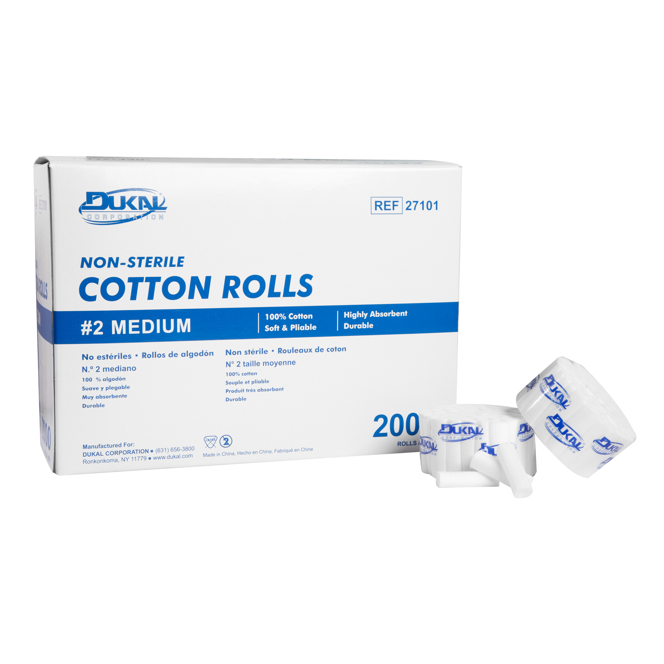 Cotton Roll 11/2" x 3/8"