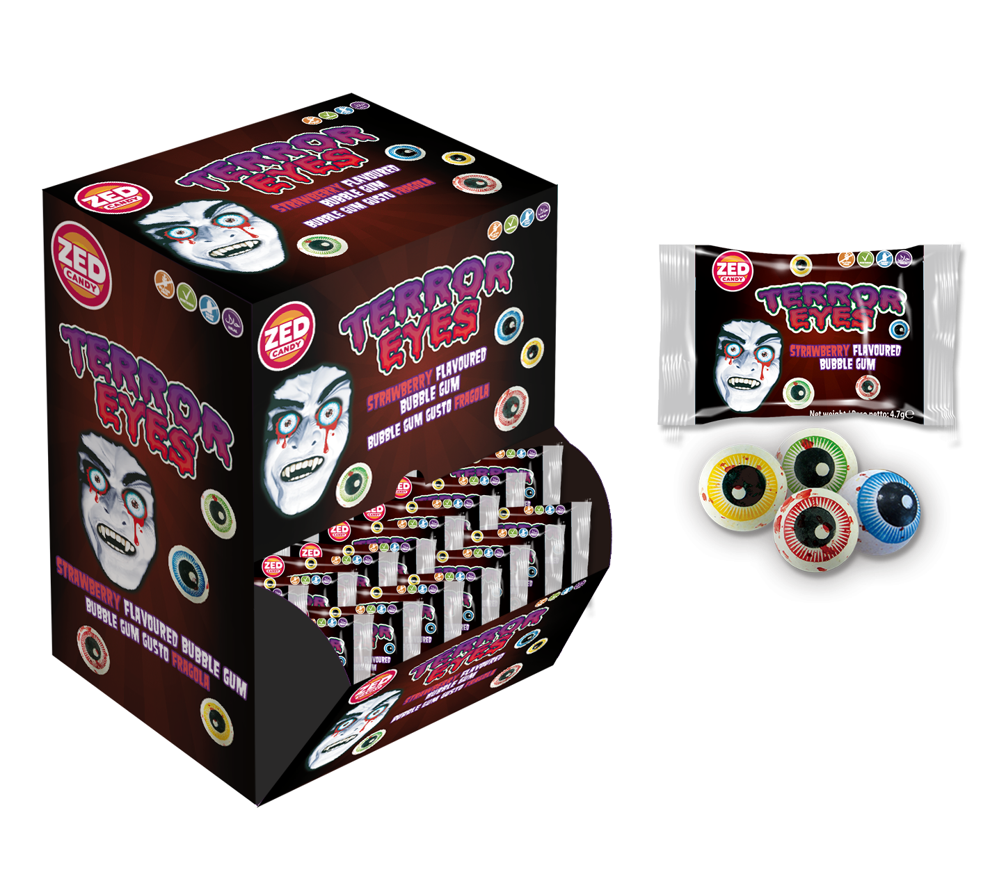 Terror Eyes Dulcis Chewin gum