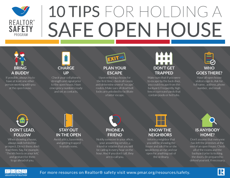 REALTOR Safety 10 Tips for Holding a Safe Open House