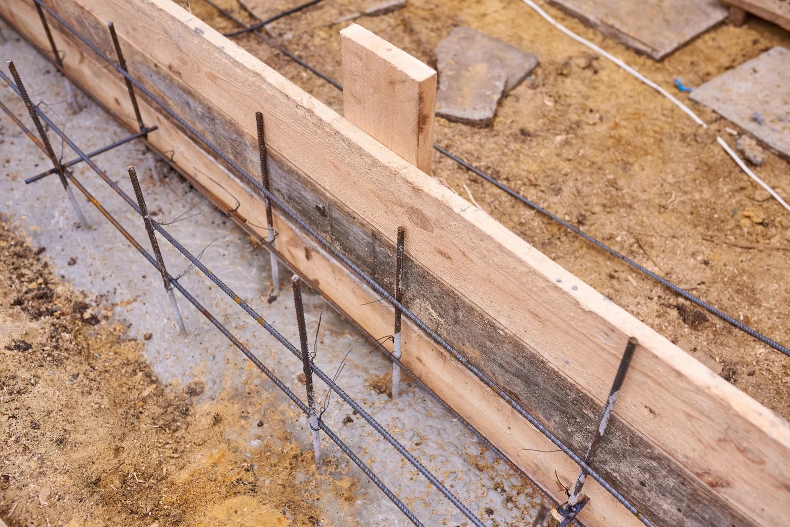 Concrete Forms Set Up DULUTH CONCRETE COMPANY