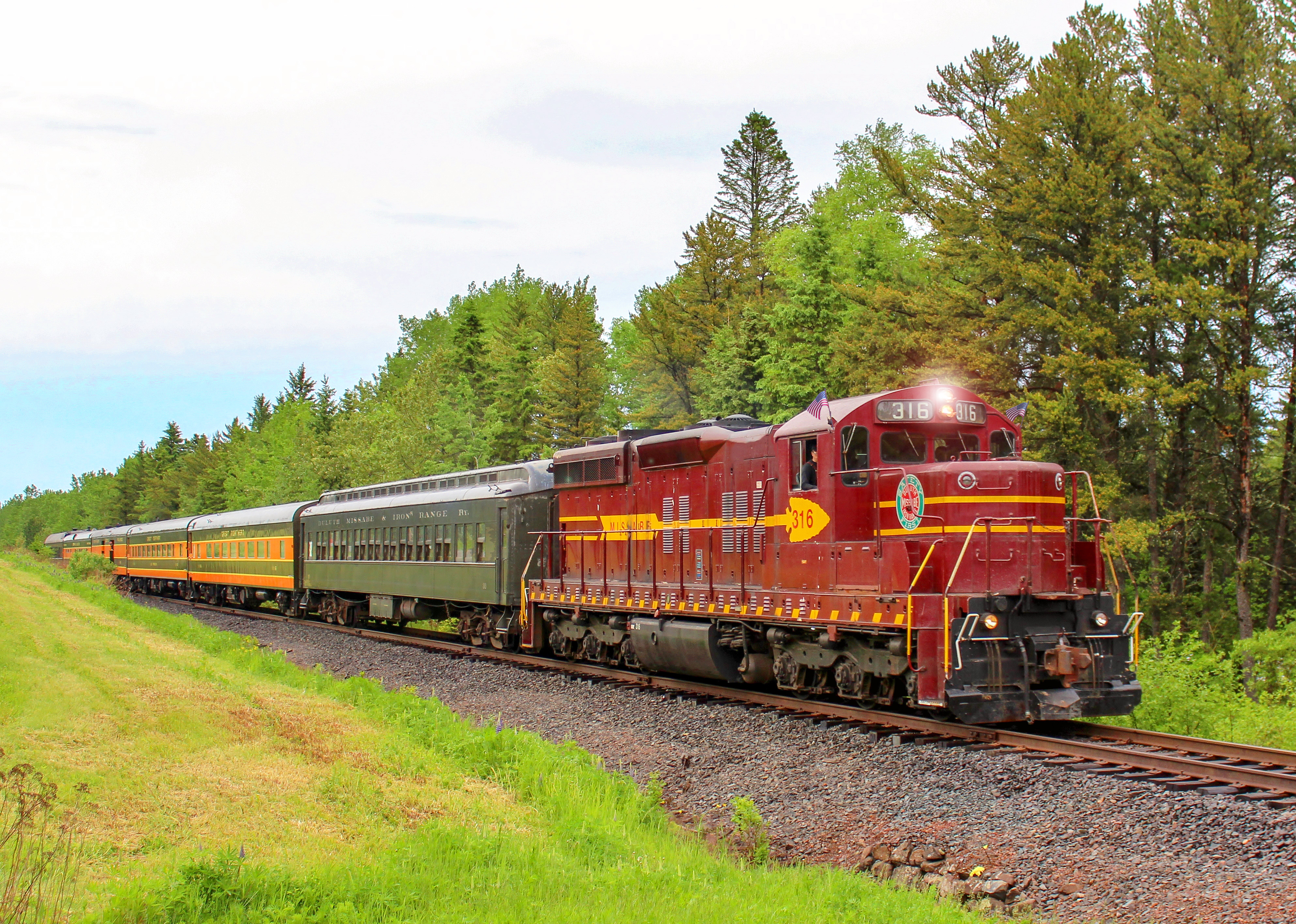 North Shore Scenic Railroad Duluth Trains
