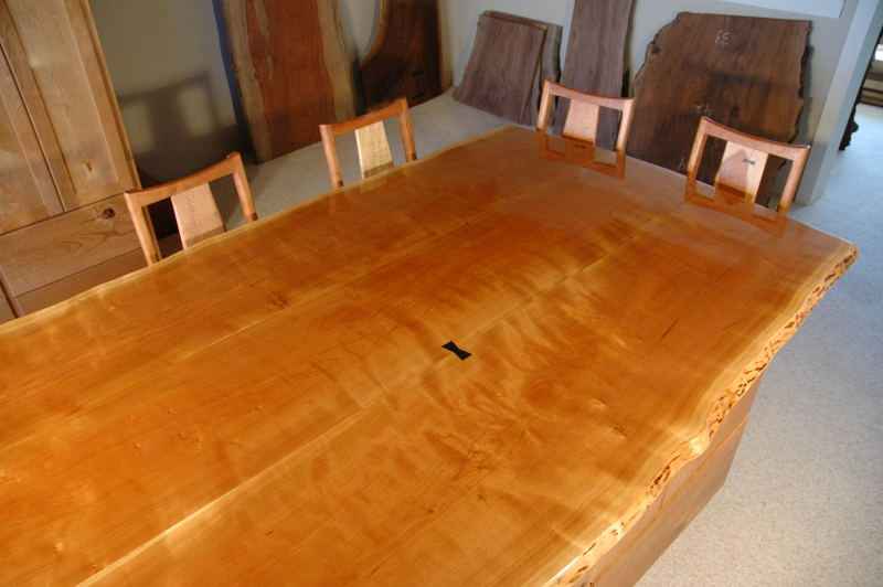 Wood Slab Kitchen Islands Dumond's Custom Furniture