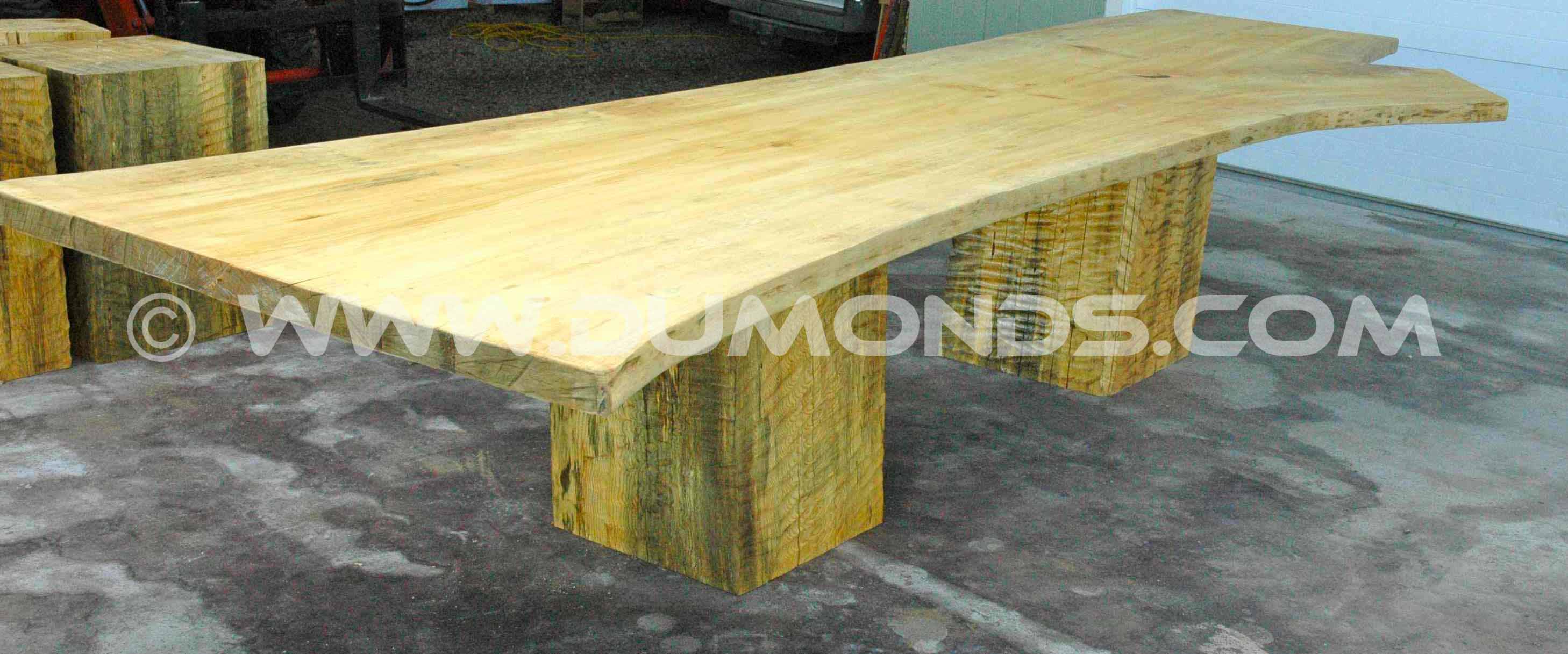 Wood Slab Dining Tables Dumond's Custom Furniture