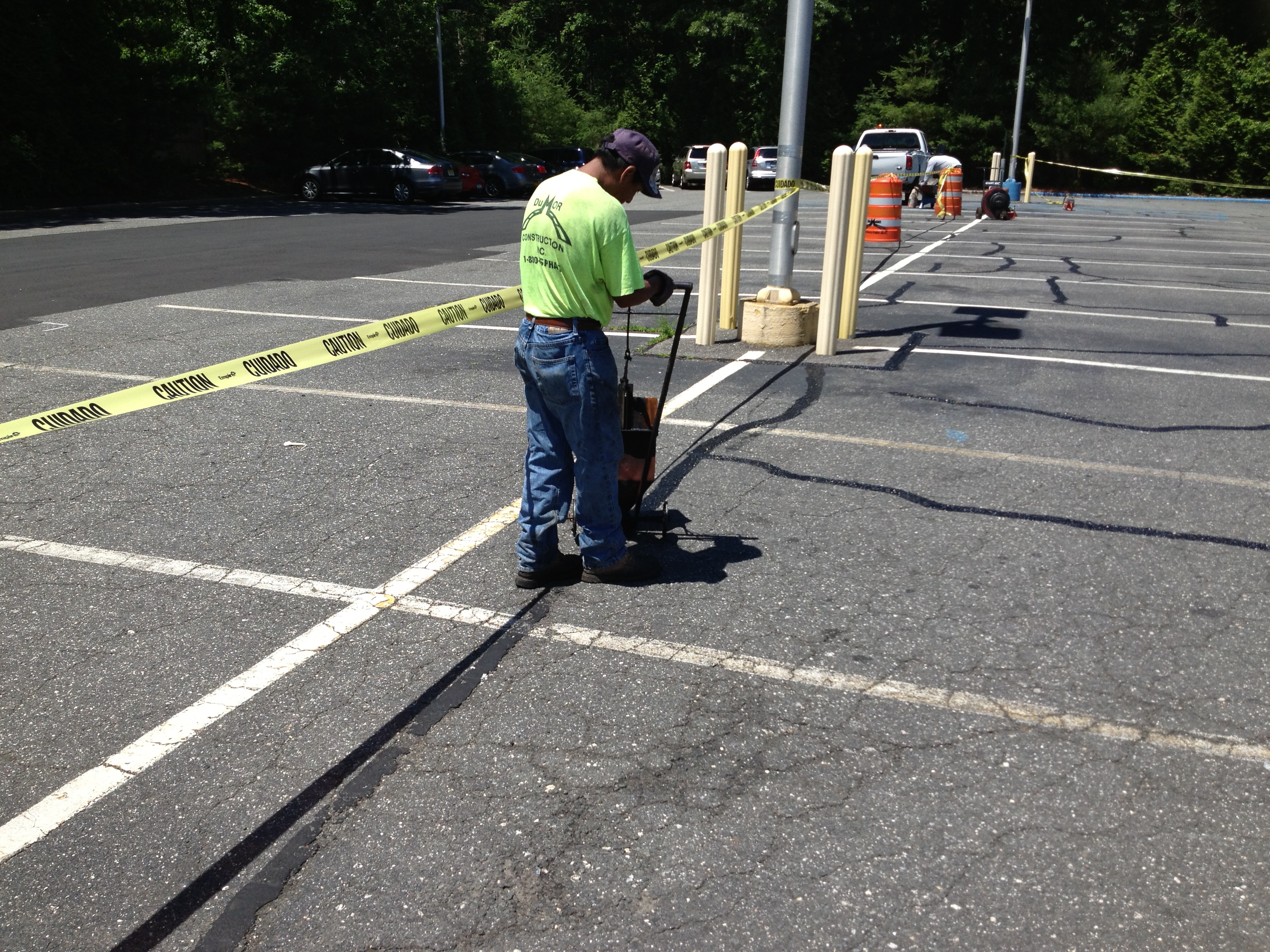Parking Lot Repair and Maintenance DuMor Construction Inc.