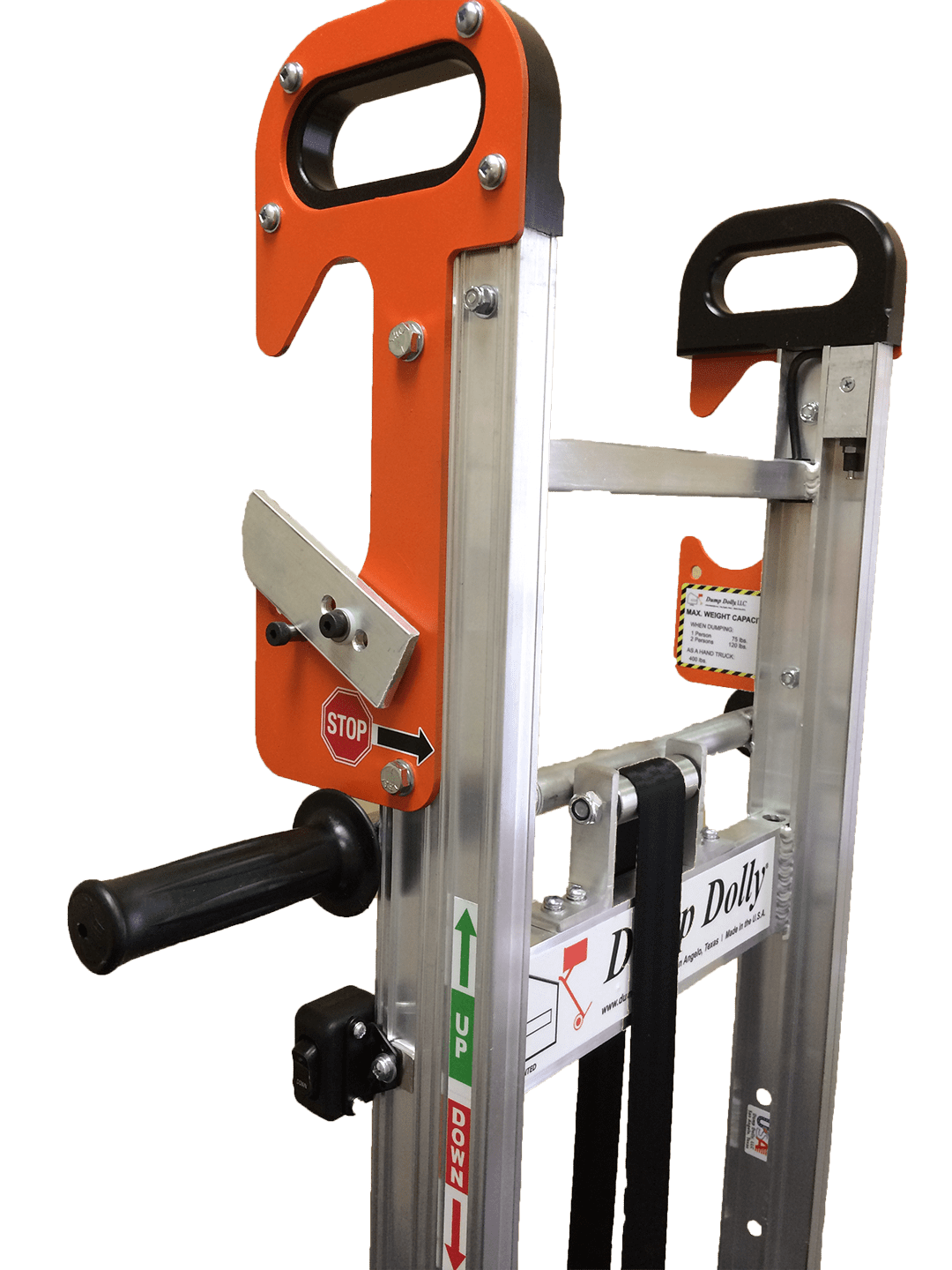 Trash Can Lifters, Dumpers, and Lift Systems Dump Dolly