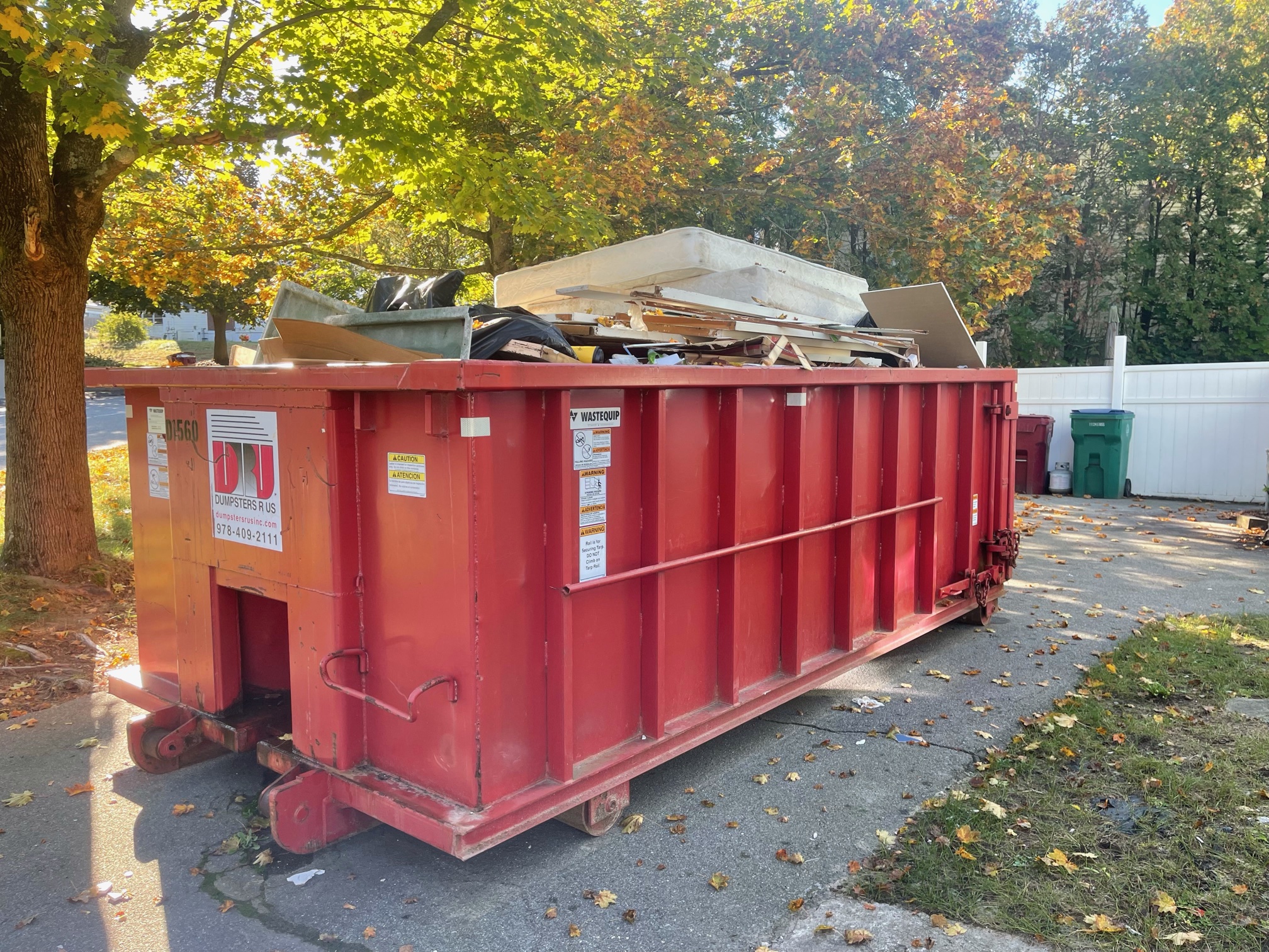 Delivery 15 Yard 3 ton to Lowell MA Apartments Clean Out Dumpsters R Us, Inc