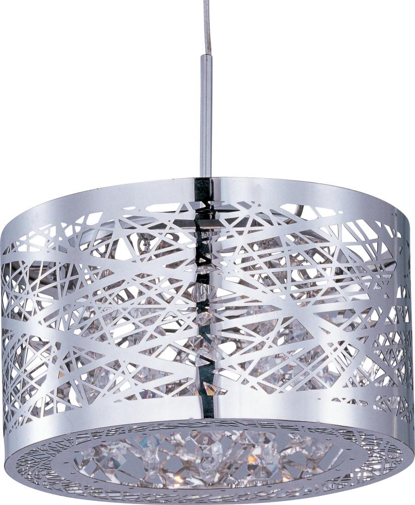ET2 Lighting EP9607010PC Inca Drum Pendant Light, Polished Chrome eBay