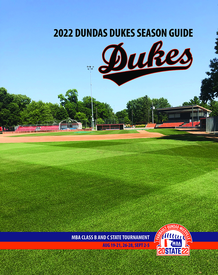 2022 Season Guide Dundas Dukes