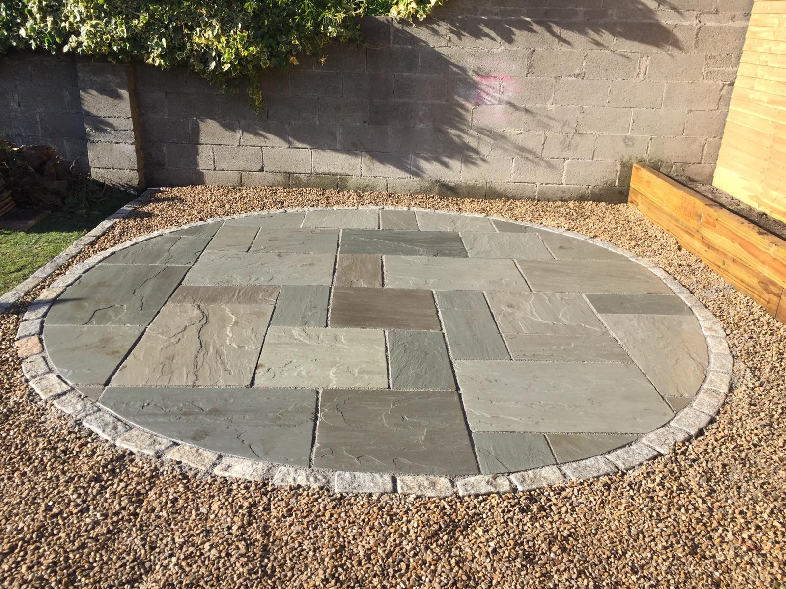 Completed Patio Work Dundrum Paving