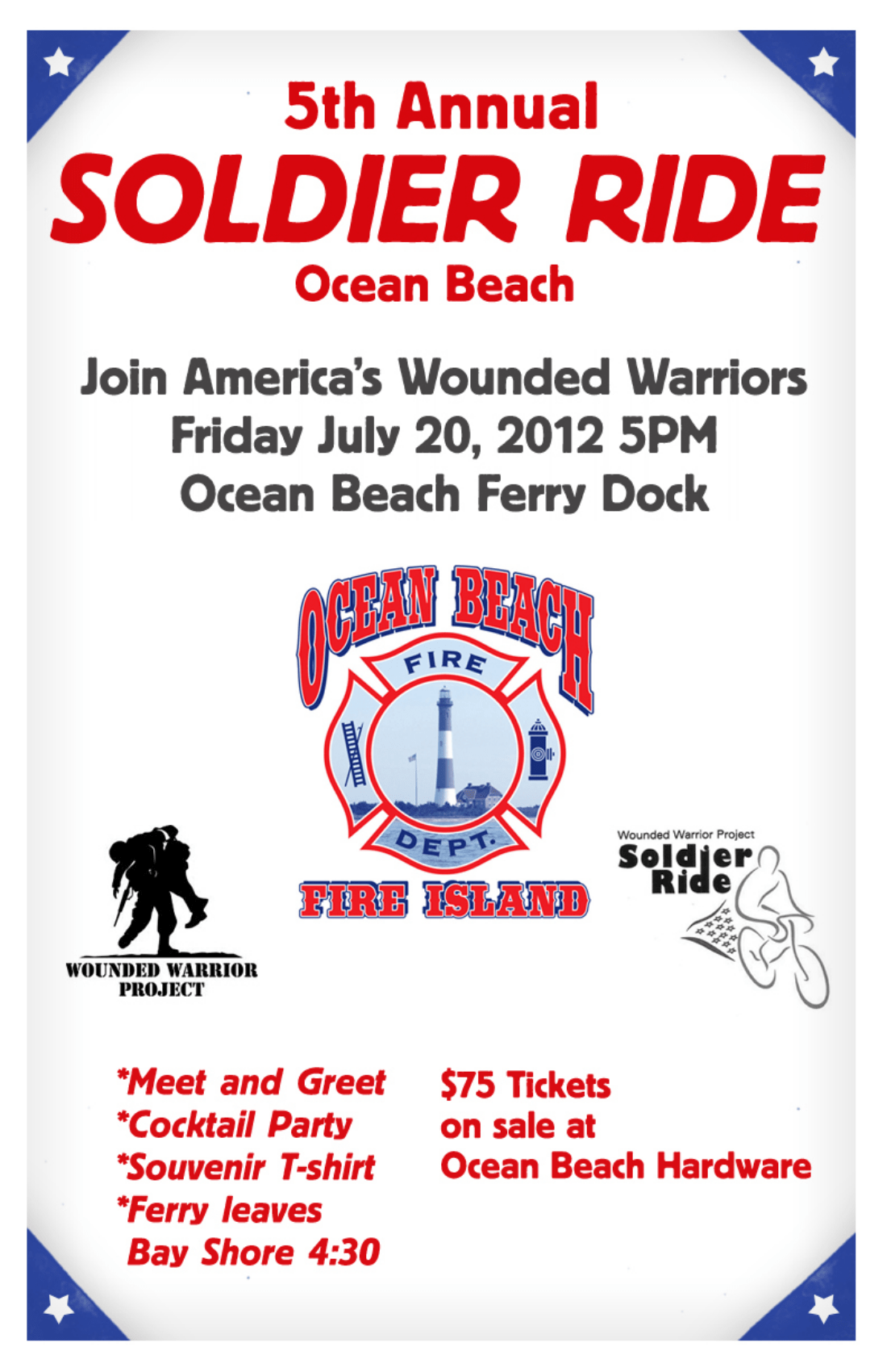 Soldier Ride Dunewood, Fire Island