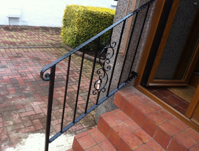 Wrought Iron Railing Dunfermline Blacksmiths