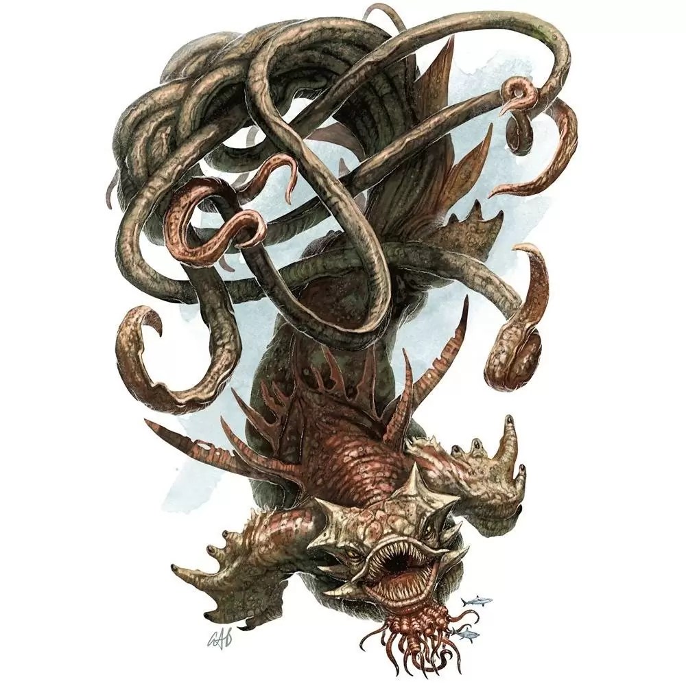 Kraken D&D 5e Online Wiki Dungeon e Draghi