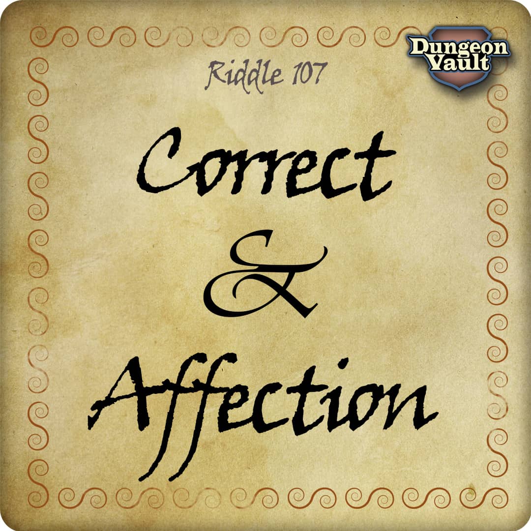 Riddle 107 for Dungeons & Dragons • DungeonVault