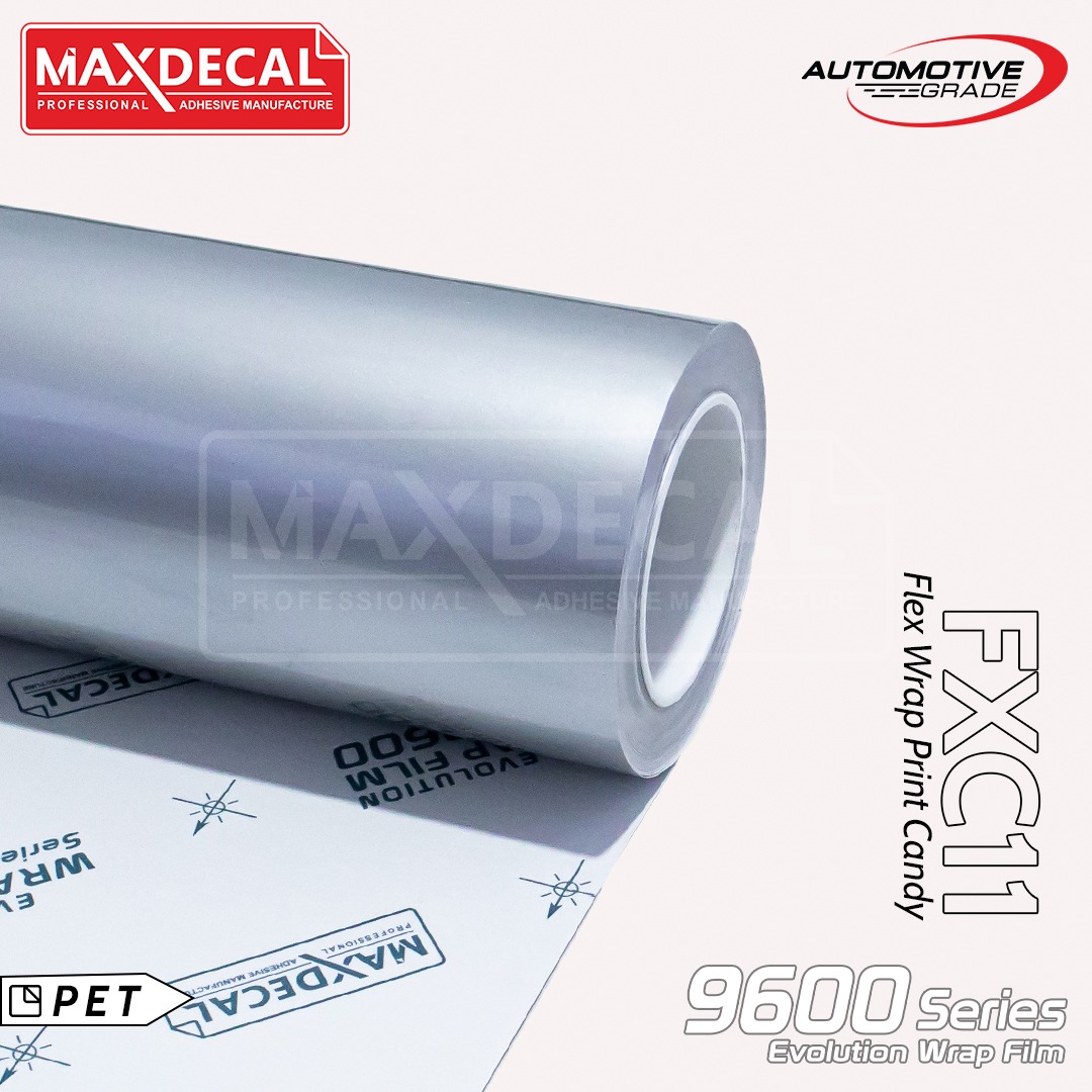 MAXDECAL 9600FXC11 Flex Wrap Print Candy Dunia Warna Stiker