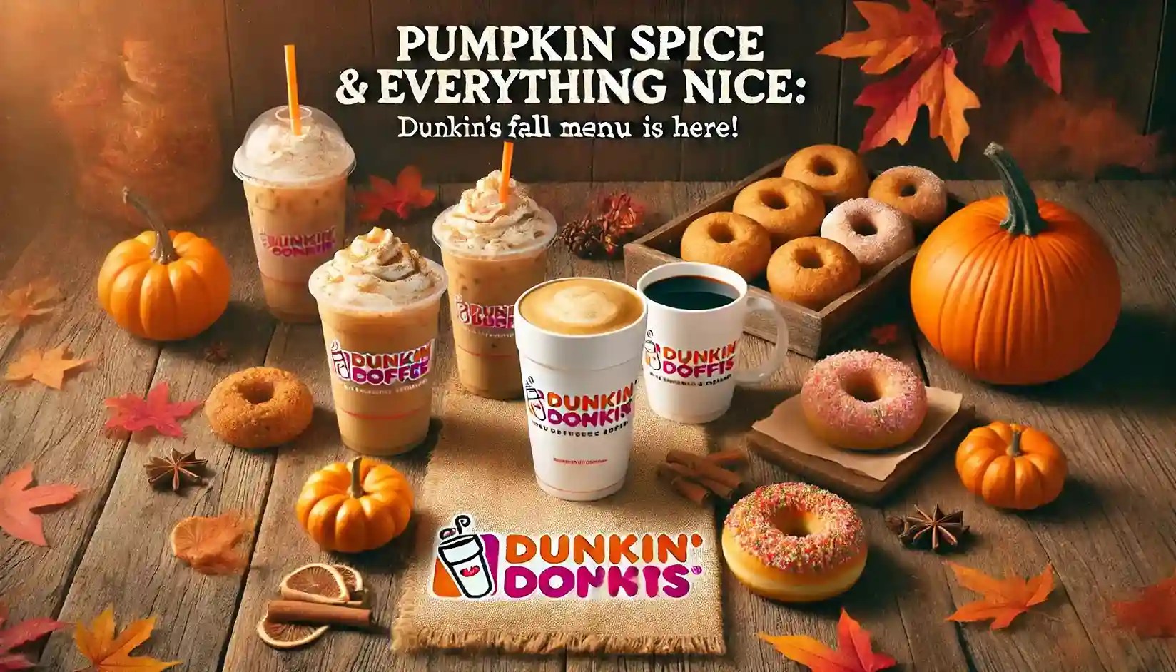 Dunkin Fall Menu 2025 Dunkin Donuts Fall Menu Updated(01)