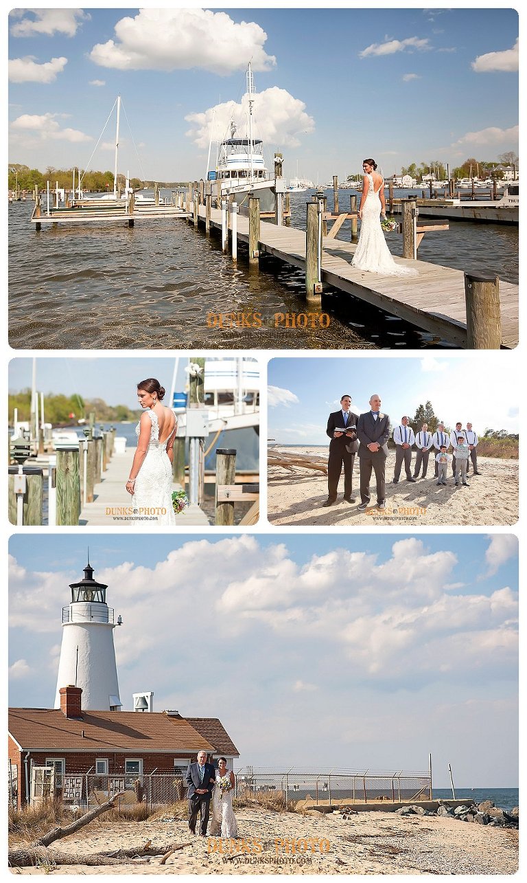 Southern Maryland Wedding Cove Point Lighthouse Wedding!