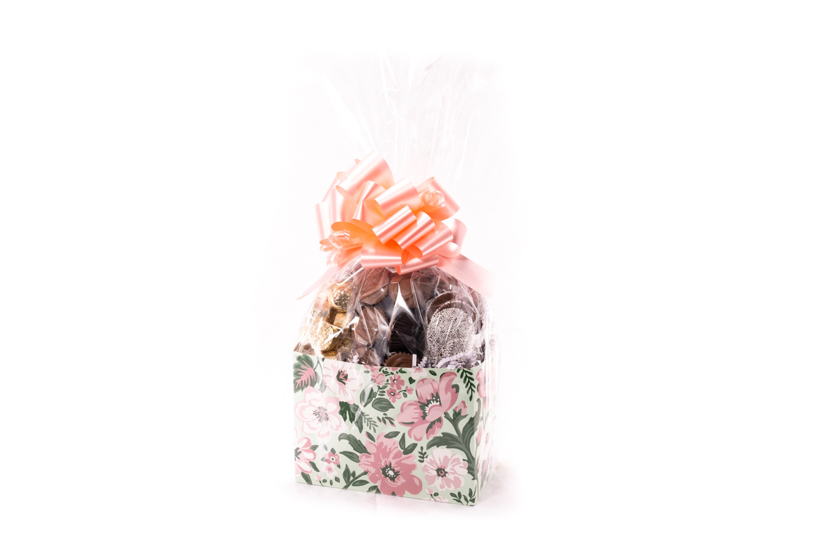 Mint Floral Basket • Dunmore Candy Kitchen