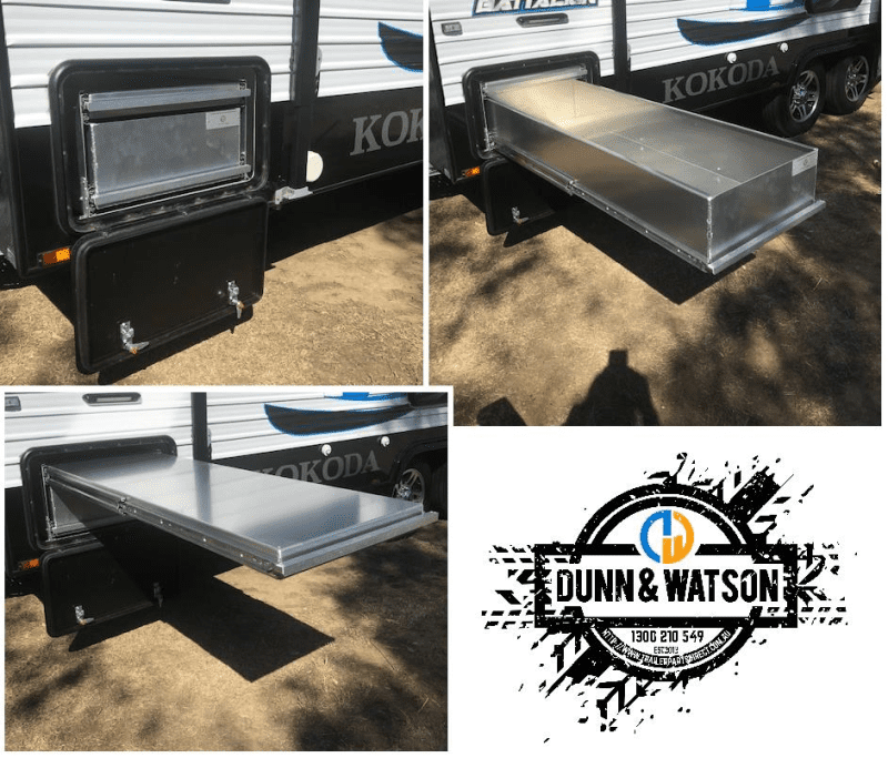Caravan Tunnel Boot Drawer Dunn & Watson