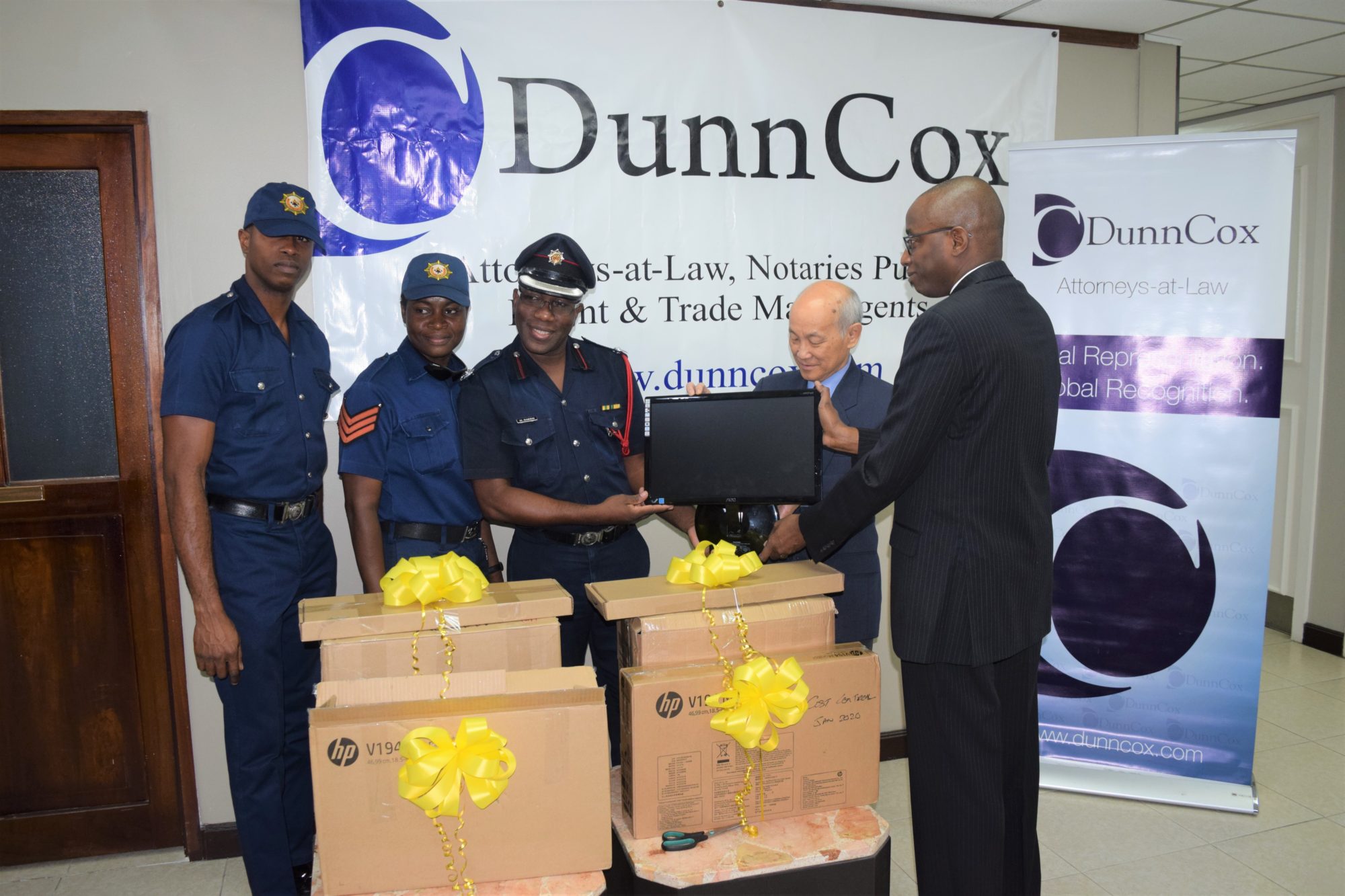 DunnCox donates to the York Park Fire Station DunnCox Attorneys in