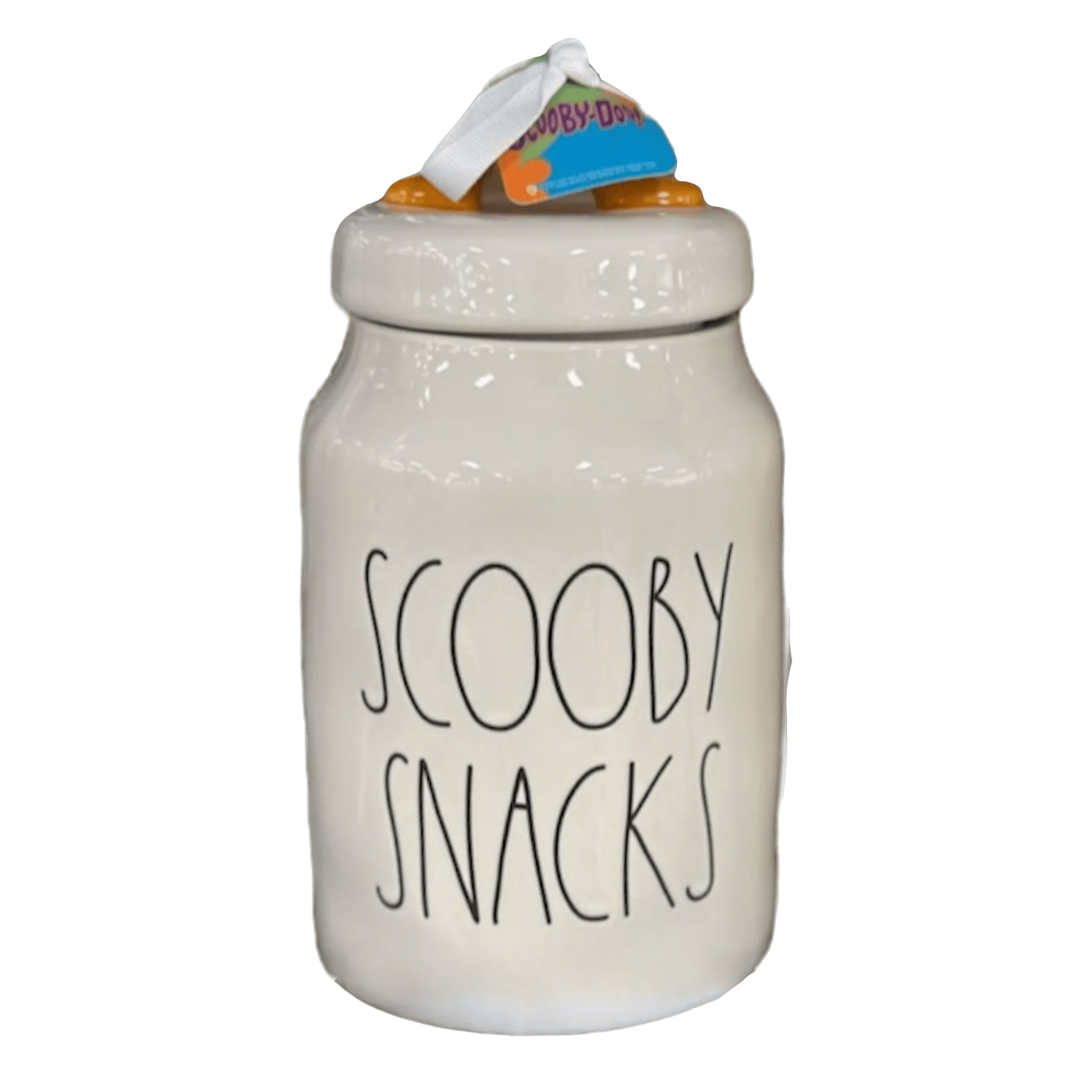 Rae Dunn SCOOBY SNACKS Canister SCOOBY DOO! Dunn Directory
