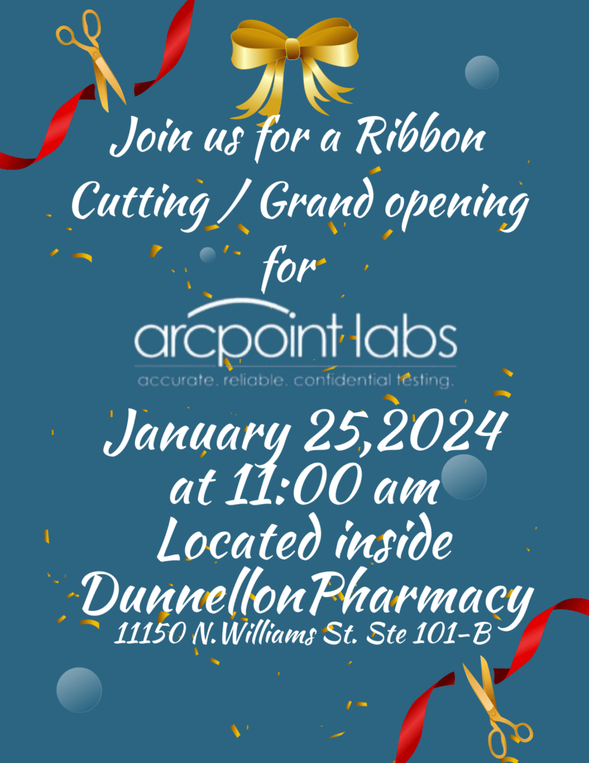 Ribbon Cutting/Grand Opening for ARCpoint Labs of Dunnellon DCBA