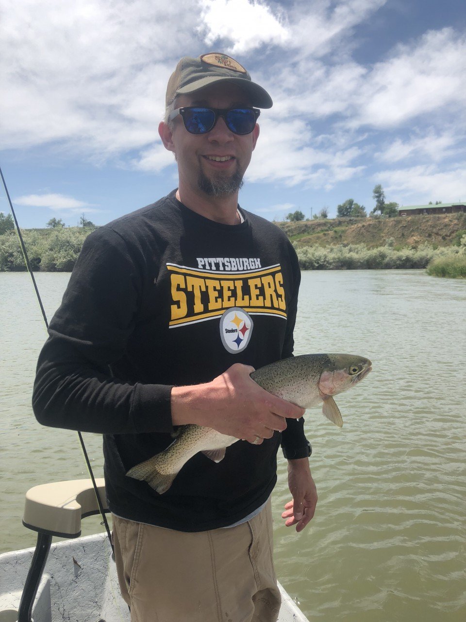Bighorn River Fishing Guide Report Thermopolis Wyoming Summer Hatch 2