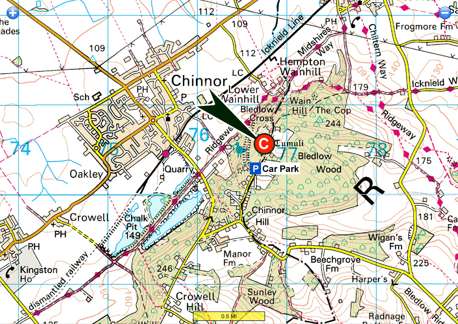 Chinnor Site Guide The Dunstable HangGliding & Paragliding Club