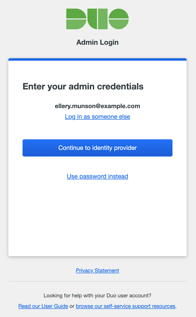 Manage Duo Administrator Accounts | Duo Security