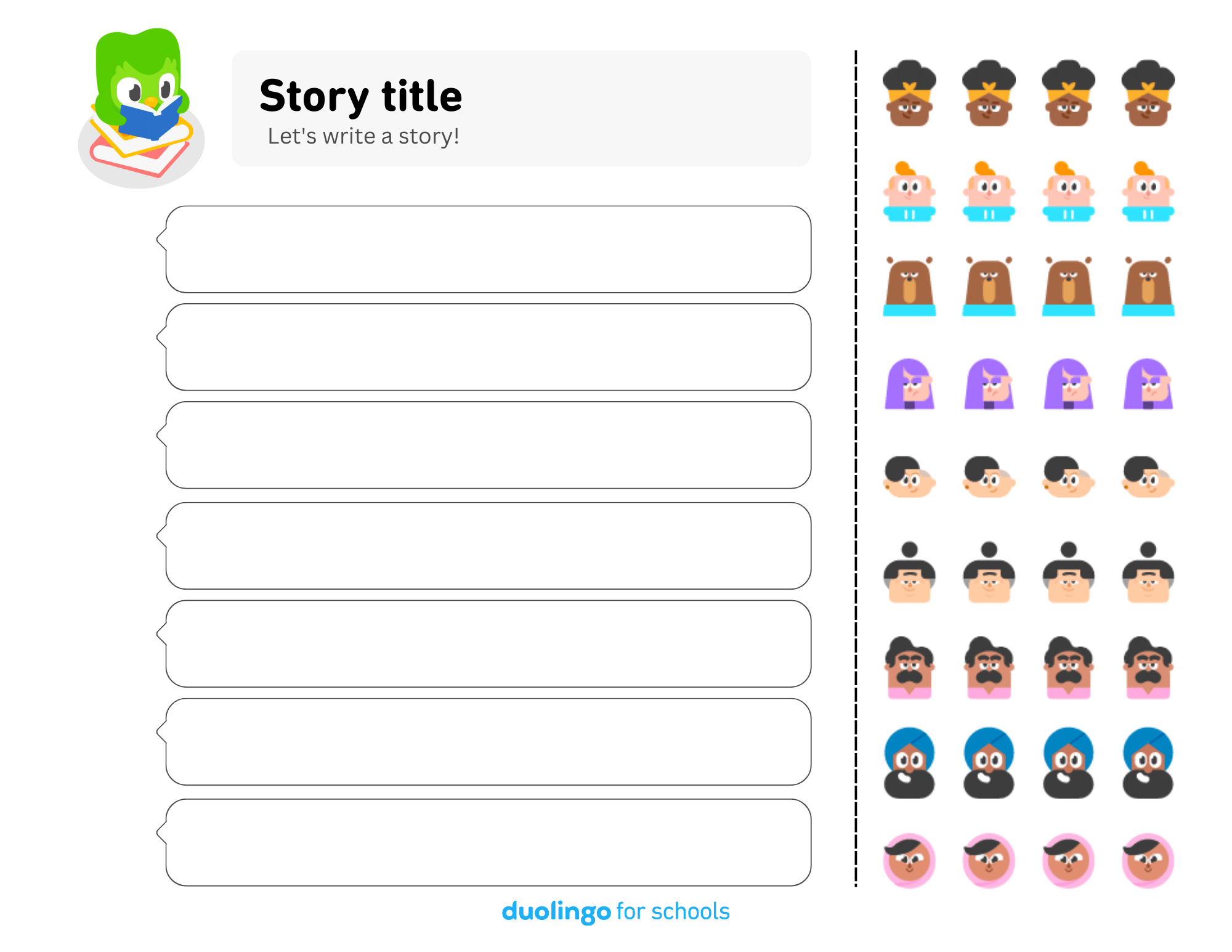 Create your own Duolingo Unit Duolingo for Schools