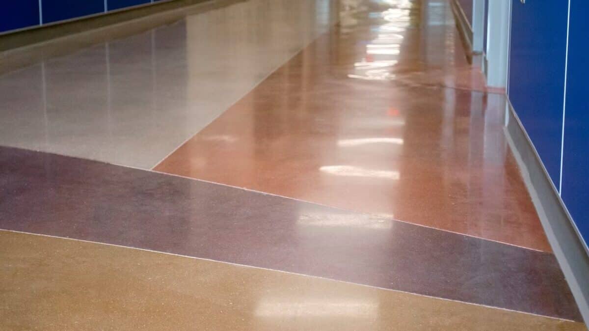 5 Steps to a Beautiful Colored, Polished Concrete Floor