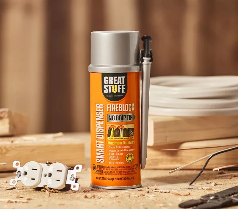 Is Great Stuff Foam Flammable