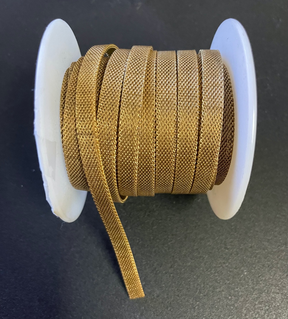 Brass Metal Mesh Chain